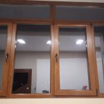 Шестkамерна KMG дограма, цвят "Златен дъб"